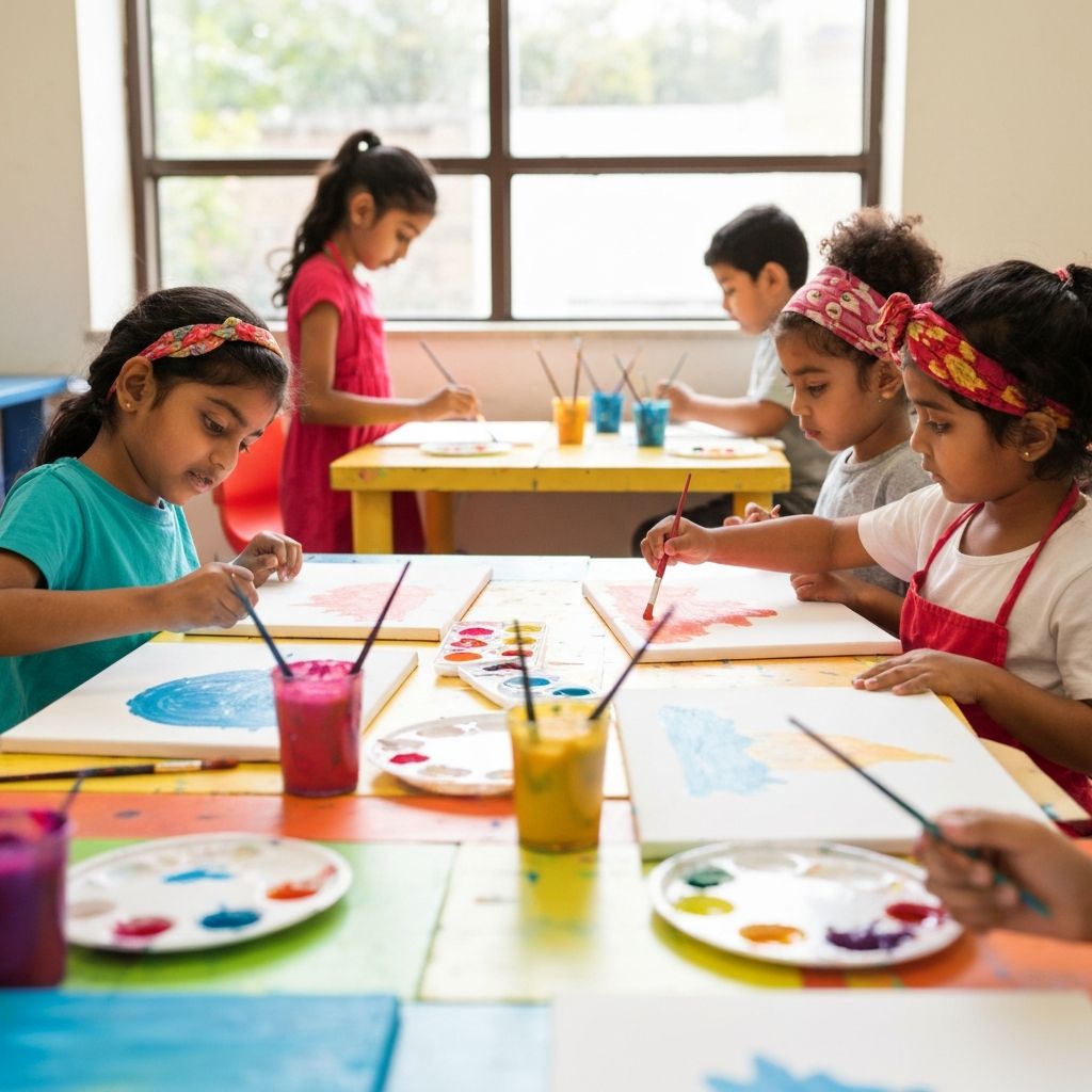 Art and creativity class